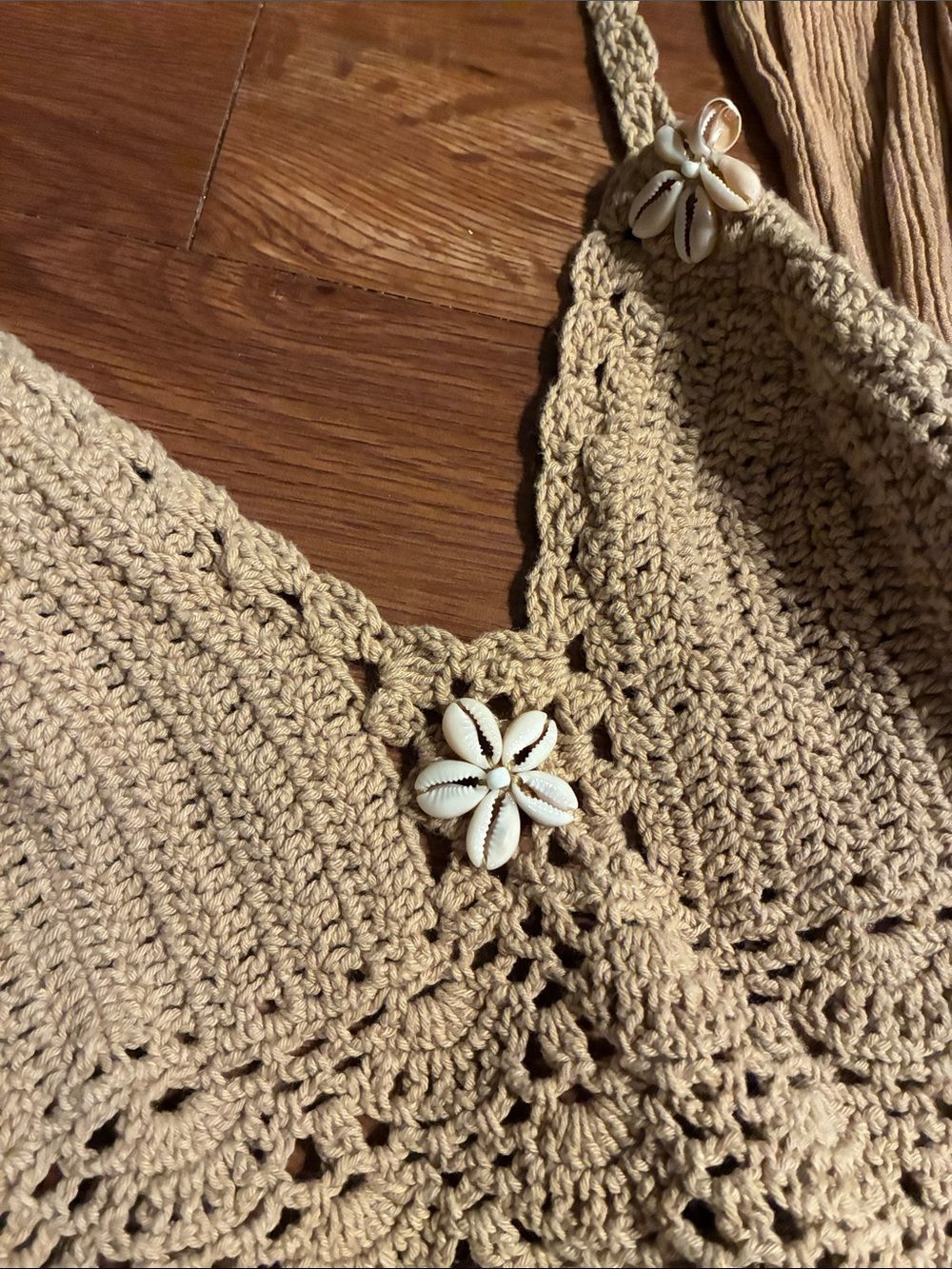 Sand Halter Shell Dress - Picture 8 of 8